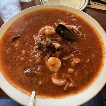 Argenziano's - Seafood Soup with angel hair pasta - Italian Near Me - Corona De Tucson, Arizona