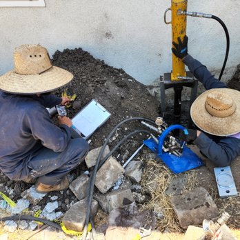 Eaglelift - installation of push piers - Foundation Repair Near Me - Ontario, California Eaglelift - installation of push piers - Foundation Repair Near Me - Ontario, California