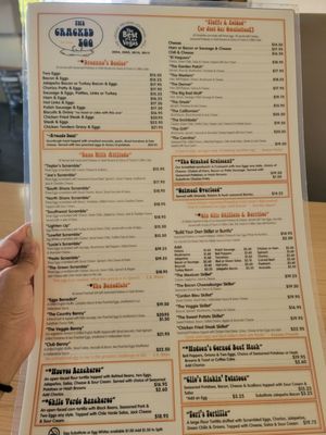 Menu photo 1 The Cracked Egg Las Vegas, NV Menu photo 1 The Cracked Egg Las Vegas, NV