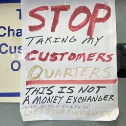 Weird signage