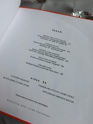 Menu photo 6 Robert New York, NY