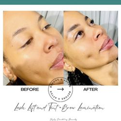 Ugly Duckling Beauty - Lash Lift & Brow Lamination With Shape & Tint