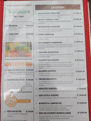 Menu photo 3 Misión Plaza Buenos Aires, C