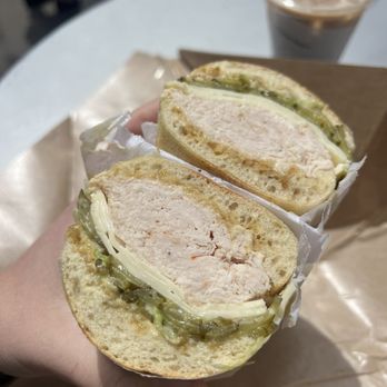 Barney Brown - Honey Turkey Crunchwich customized with pickes added - Sandwiches Near Me - New York, New York Barney Brown - Honey Turkey Crunchwich customized with pickes added - Sandwiches Near Me - New York, New York