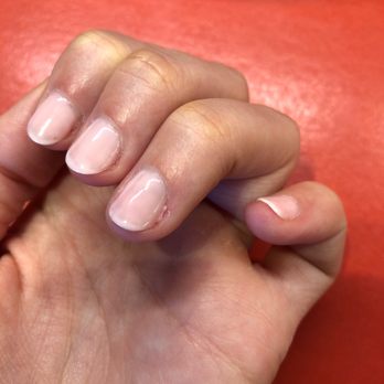 Eclair Nail - Gel polish sticking to the side of the nail. - Nail Technicians Near Me - New York, New York