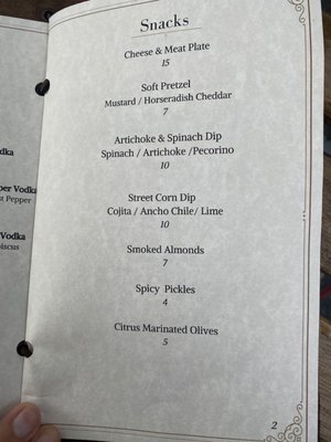 Menu photo 2 Stoll & Wolfe Distillery Lititz, PA Menu photo 2 Stoll & Wolfe Distillery Lititz, PA