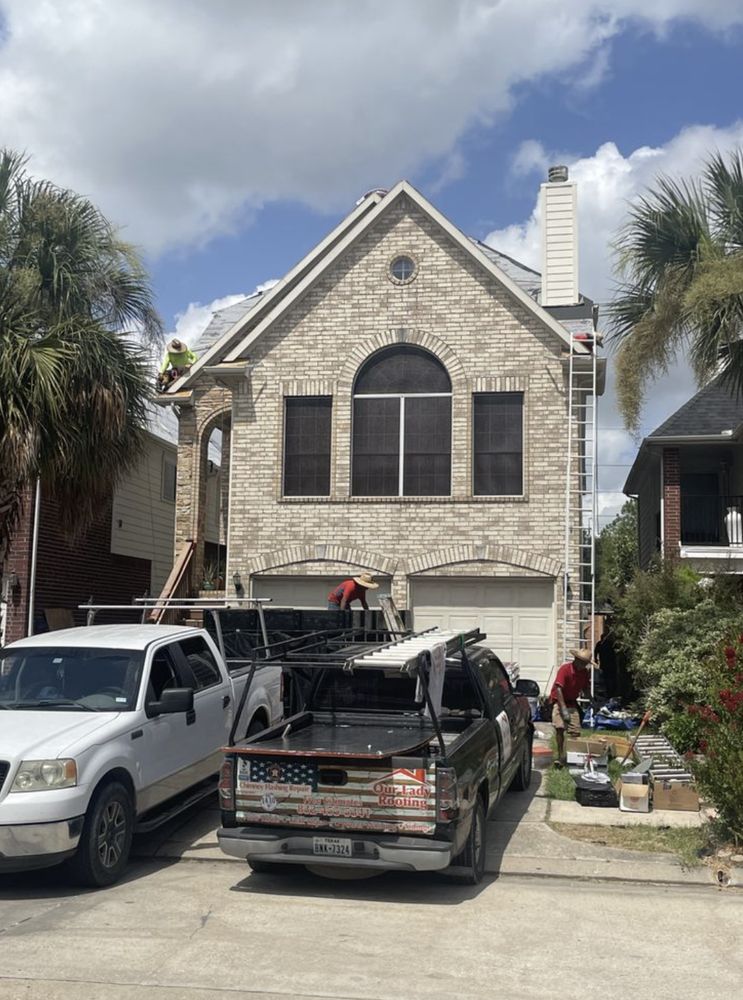Slide of Our Lady Roofing Construction