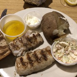 Sammy's Bar and Grill - Grilled haddock - amazing!