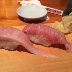 Yamayu Santatsu - La plus belle chose sur terre, c'est ce sushi de Thon gras, la poitrine du Toro. Une pure merveille.