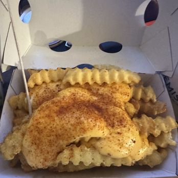 Shake Shack - Spicy Korean cheese fries - Burgers Near Me - Bronx, New York Shake Shack - Spicy Korean cheese fries - Burgers Near Me - Bronx, New York