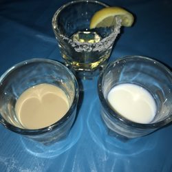 Fraternal Order of Eagles - Shot Of dressed tequila, copper camel, monkey's cum