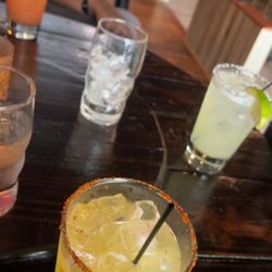 Pineapple Jalapeño, skinny, Blood Orange (Front to Back)