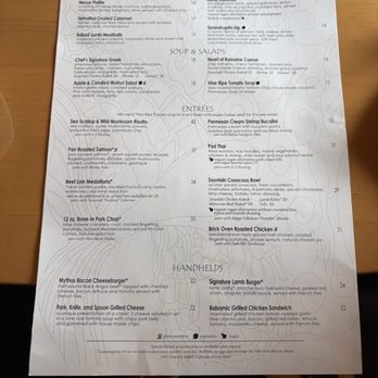 Mythos Restaurant - Menu - New American Near Me - Orlando, Florida