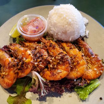 Joey's Kitchen Napili - Garlic shrimp - Filipino Near Me - Lahaina, Hawaii
