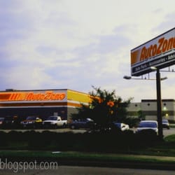 AutoZone Auto Parts - Gorgeous storefront at sunset.