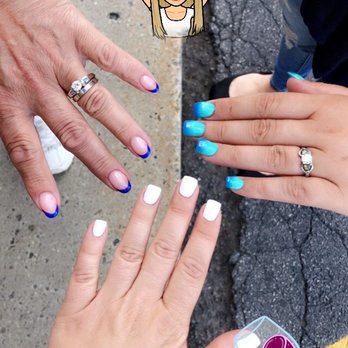 Chester Nails & Spa - Three different kinds of gel mainucures by three different technicians! And all three came out just the way we wanted!! - Nail Salons Near Me - Chester, New York Chester Nails & Spa - Three different kinds of gel mainucures by three different technicians! And all three came out just the way we wanted!! - Nail Salons Near Me - Chester, New York