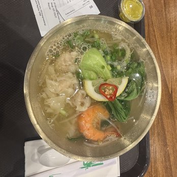 CHD Korean Dumplings - 18. 새우 완탕면 / Shrimp Wonton Noodle Soup - Korean Near Me - Irvine, California