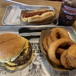 Mushroom and Swiss Burger