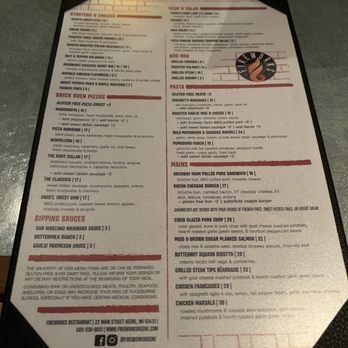 Fireworks - Menu - Italian Near Me - Keene, New Hampshire Fireworks - Menu - Italian Near Me - Keene, New Hampshire