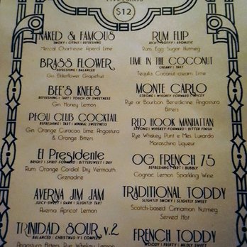 Five Points - Drink menu - Cocktail Bars Near Me - San Jose, California Five Points - Drink menu - Cocktail Bars Near Me - San Jose, California