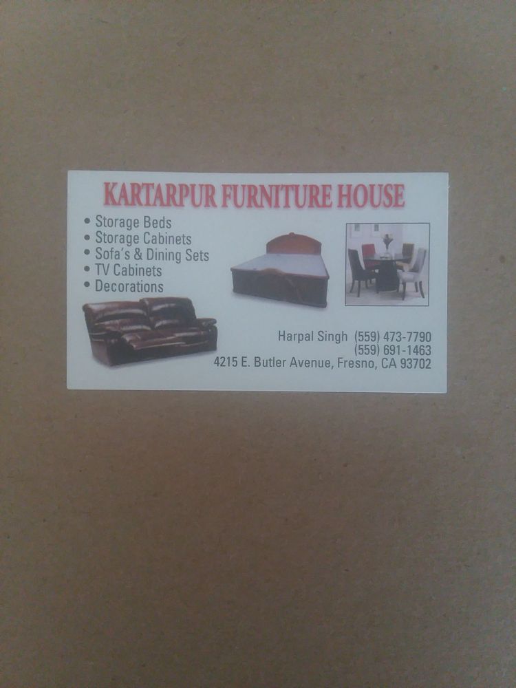 KARTARPUR FURNITURE HOUSE Updated August 2024 4215 E Butler Ave