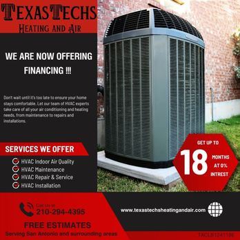 Texas Techs Heating and Air - Heating & Air Conditioning/HVAC Near Me Texas Techs Heating and Air - Heating & Air Conditioning/HVAC Near Me