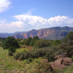 Brenda Hansen - West USA Realty - Top of Schnebly Hill north of Sedona, Arizona.