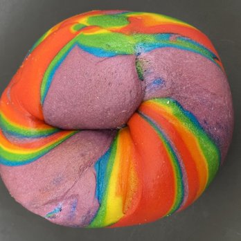 Bagel Cafe 21 - Happy pride month! Get your rainbow bagels on the weekends. - Bagels Near Me - Richardson, Texas Bagel Cafe 21 - Happy pride month! Get your rainbow bagels on the weekends. - Bagels Near Me - Richardson, Texas
