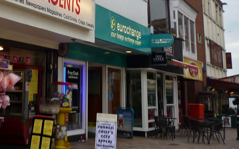 NM MONEY BLACKPOOL FORMERLY EUROCHANGE 5 Birley st, Blackpool, United Kingdom Currency