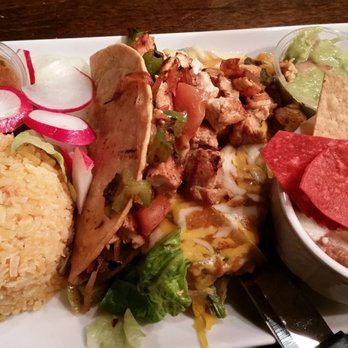 Foxy's Restaurant - Tex-Mex Combo #3 - cheese chile relleno and chicken crispy taco with rice & beans - Diners Near Me - Glendale, California Foxy's Restaurant - Tex-Mex Combo #3 - cheese chile relleno and chicken crispy taco with rice & beans - Diners Near Me - Glendale, California