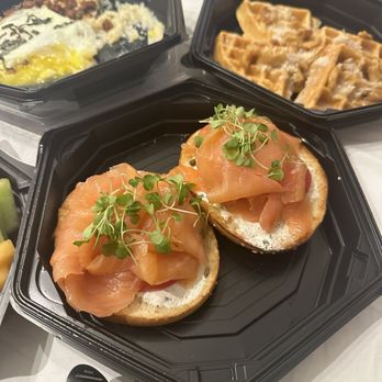 The Grant Grill - Smoked Salmon Bagel - Diners Near Me - San Diego, California The Grant Grill - Smoked Salmon Bagel - Diners Near Me - San Diego, California