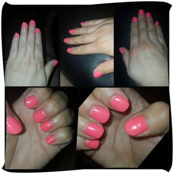 Dream Nails & Spa - After 4 days of work & house chores my nails still look good. No chip or discoloration. - Nail Salons Near Me - Vacaville, California