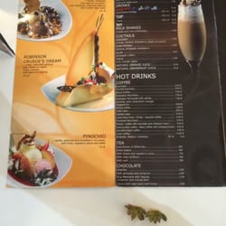 Słodki Wentzl - Menu options in English.