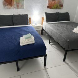 Virginia Gardens by Lowkl - One bedroom with two queen beds