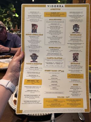 Menu photo 8 Vidorra Grapevine, TX Menu photo 8 Vidorra Grapevine, TX