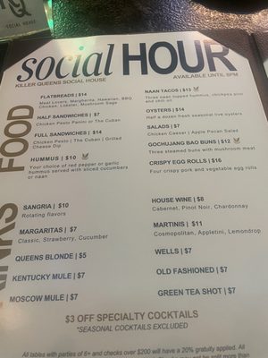 Menu photo 2 Killer Queens Riverside, CA