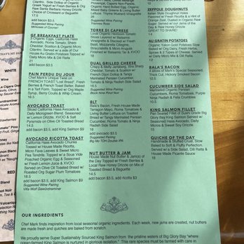 That's My Jam - menu - Breakfast & Brunch Near Me - San Francisco, California