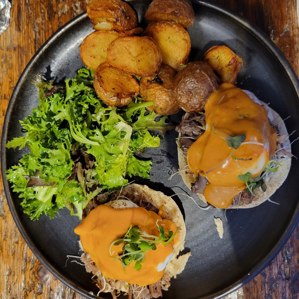 Alchemy Coffee - Duck Egg Benedict - Coffee & Tea Near Me - Markham, Ontario Alchemy Coffee - Duck Egg Benedict - Coffee & Tea Near Me - Markham, Ontario