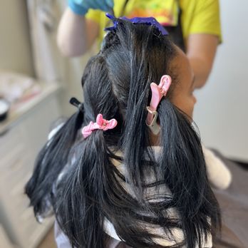 Sweet Growth Salon - Color correction, black box dye to beautiful brown press and curl - Hair Salons Near Me - Alameda, California Sweet Growth Salon - Color correction, black box dye to beautiful brown press and curl - Hair Salons Near Me - Alameda, California