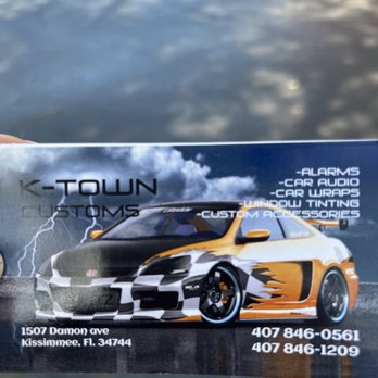 K Town Customs - Car Window Tinting Near Me - Kissimmee, Florida K Town Customs - Car Window Tinting Near Me - Kissimmee, Florida