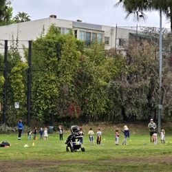 Barrington Recreation Center - About 50 yards of grassy play area