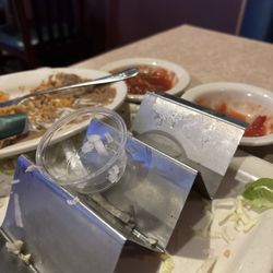 El Dorado Mexican Restaurant Bar & Grill - Steak taco dinner, destroyed!!!
