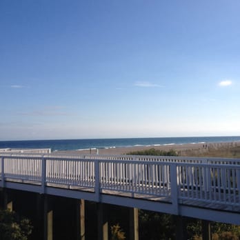 Silver Gull Motel - Smoking is prohibited so this is a 'smoking balcony' accessible for second floor patrons. - Hotels Near Me - Wrightsville Beach, North Carolina