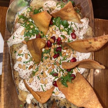 Hummus Kitchen - Whole Charred Eggplant - Middle Eastern Near Me - New York, New York Hummus Kitchen - Whole Charred Eggplant - Middle Eastern Near Me - New York, New York