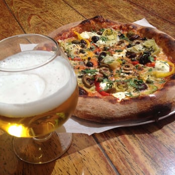 The Parlor - My hubby's plate: pizza & beer. - Pizza Near Me - Phoenix, Arizona The Parlor - My hubby's plate: pizza & beer. - Pizza Near Me - Phoenix, Arizona