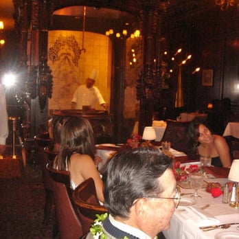 Hy's Steak House - Loved the old-fashioned decor within the main (aka "Broiler Room"). The glass gazebo houses the kiawe grill. - Steakhouses Near Me - Honolulu, Hawaii Hy's Steak House - Loved the old-fashioned decor within the main (aka "Broiler Room"). The glass gazebo houses the kiawe grill. - Steakhouses Near Me - Honolulu, Hawaii