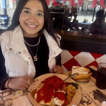 Italian Cafe - Chicken Parmigiano with Spaghetti - Italian Near Me - Irving, Texas Italian Cafe - Chicken Parmigiano with Spaghetti - Italian Near Me - Irving, Texas