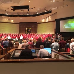 First Baptist Church of North Spartanburg - Choir at early service.