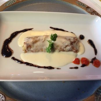 Pont Vell - Cannelloni made of crepe flour with cod fish - Catalan Near Me - Besalú, C
