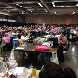 Scrapbook Expo - Sacramento - Crop room